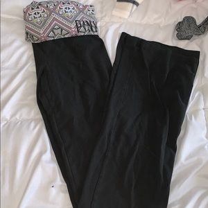 PINK boot cut yoga pants